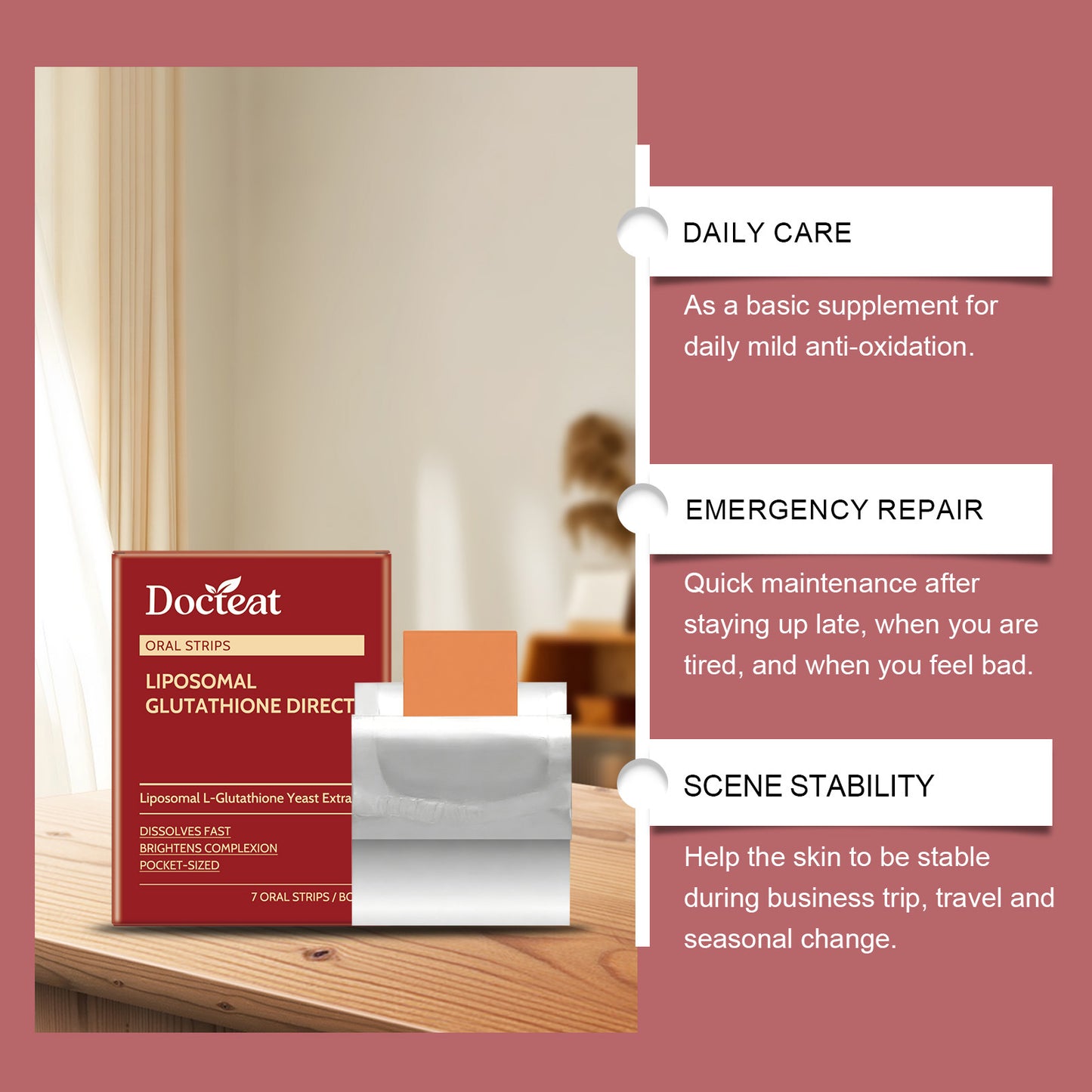 Docteat Body Care Oral Dissolvable Tablets