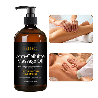 Anti-Cellulite Heating Massage Essential Oil