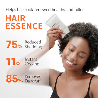 Hair Care Essence with Scalp Massager